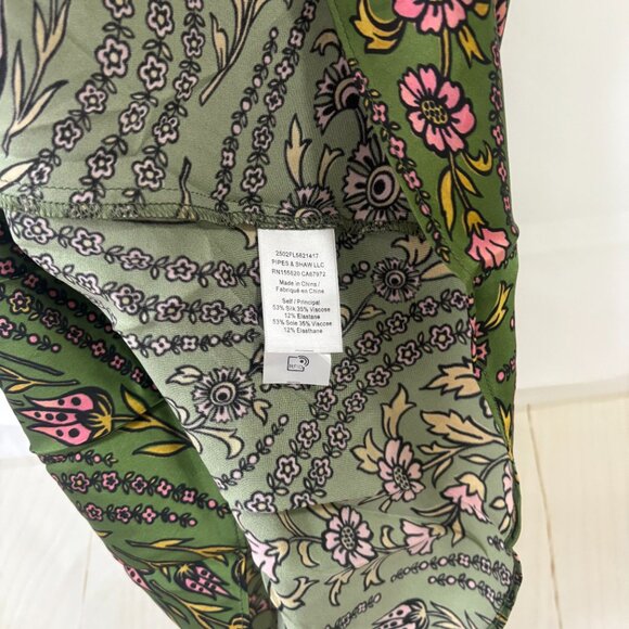 Veronica Beard  Gemma Printed Stretch Silk-Blend Maxi Dress - Picture 14 of 14